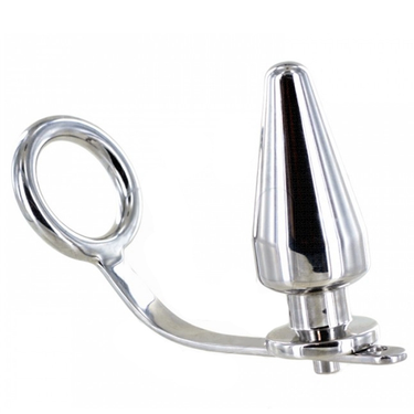Cockring in acciaio per BDSM e piacere extra, ipoallergenico e ergonomico